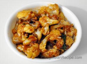 Ginger Cauliflower Stir Fry Recipe